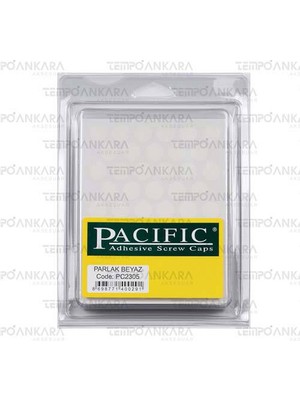 Dim Pacific Yapışkanlı Tapa Parlak Beyaz (14MM)