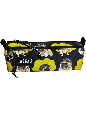 Jacbag Dual Prıme-Çift Bölmeli Üçgen Tip Kalem Kutusu