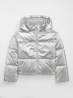 Gap Kız Çocuk ColdControl Max Shine Puffer Şişme Mont