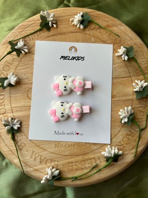 Melo Kids Hello Kitty 2 Adet Klipsli Toka