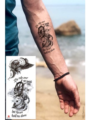 BP Tattoo Çapa ve Yazılı Geçici Dövme