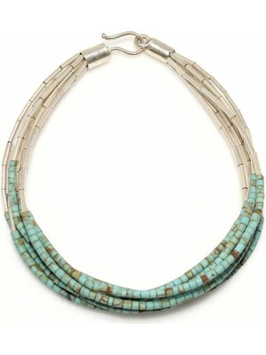 925 Ayar Gümüş Firuze Taşlı Bileklik