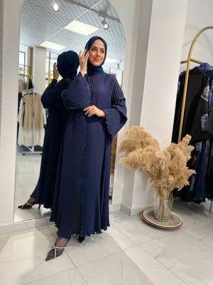 Pıeef 2415 Lacivert Akor Abaya