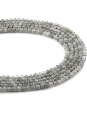 Uçar Doğal Taş Labradorit Doğal Taş Parlak Küre Küre Kristal Kesim 3mm Dizi [aa]