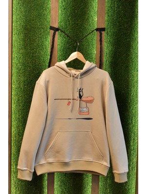 HGM Superdog Cat Özel Tasarım Kapşonlu Sweatshirt