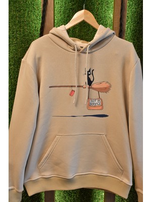 HGM Superdog Cat Özel Tasarım Kapşonlu Sweatshirt