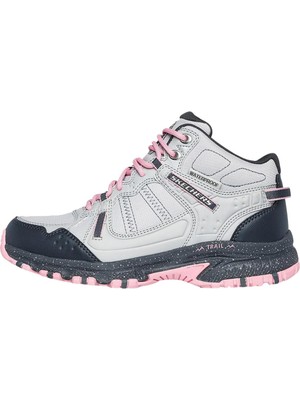 Skechers Hıllcrest - Bound Peak Kadın Gri Bot 180021 GYPK