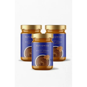 Karamelize Bisküvi Kreması Crunchy 3lü Set