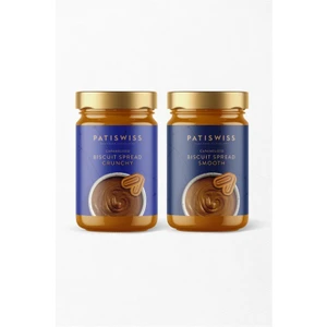 Karamelize Bisküvi Kremaları Smooth Ve Crunchy Set