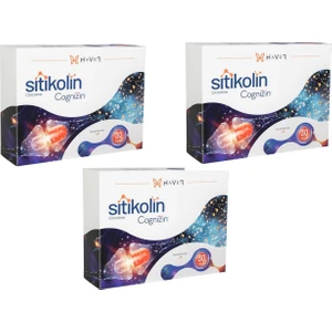 Sitikolin Citicolin Cognizin 30 Kapsül 3 Adet