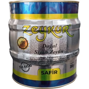 Safir Yağlı Salamura 2 kg Siyah Zeytin