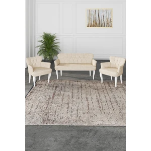 Gada Grup Gadagrup Kolu Çay Seti Koltuk Takımı, Salon Balkon Takımı(2+1+1 Beyaz Ayak)
