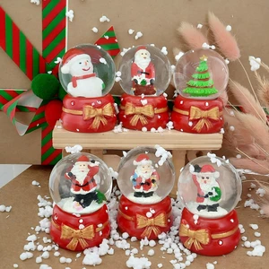 Coverzone Noel Baba ve Noel Ağacı 6'lı Set Masaüstü Aydınlatma Dekoratif Hediyelik Yılbaşı Veya Doğum Günlerine Yılbaşı Ağacı Özel Tasarım 6cm x 4cm No:7