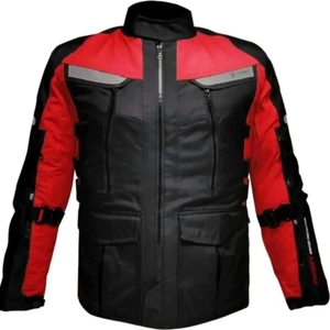 4 Mevsim Korumalı Mont Long Floresan Kırmızı