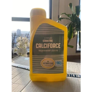 Calciforce -Ntrat Bor Katkılı - Sıvı Kalsiyum -Meyve Tutucu -Bandrollü ve Çoşturucu - 1 Lt