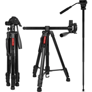 Kıngjoy VT-890H Aluminum Alloy Tripod Professional