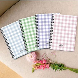 Akıllı Adam Yayınları 4'lü Checkered Series 13 x 20 Spiralli Kareli 56 Yaprak Defter Seti