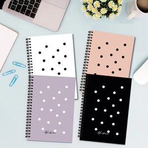 Akıllı Adam Yayınları 4'lü Bullet Journal Series 13 x 20 Spiralli Noktalı 56 Yaprak Defter Seti