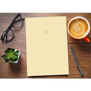 Akıllı Adam Yayınları Sarı Renkli Pastel Defter 13 x 20