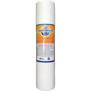 Su Arıtma 5 Mikron Pp Sediment Filtre 10 Inch Pp Tortu Filtresi