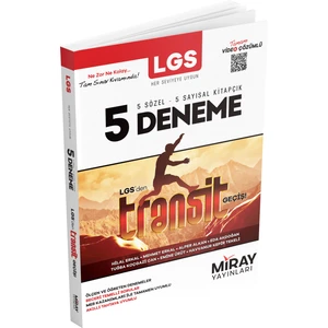 Miray Yayınları LGS Transit 5 Deneme