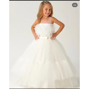 Lisa Kids Yeni Sezon 2-10 Yaş Çocuk Gelinlik Abiye