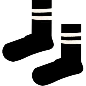 Beyaz Çizgili Tenis Çocuk Çorap