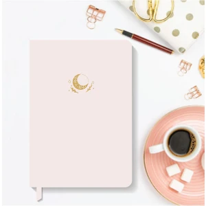 Akıllı Adam Yayınları Notebook Sert Kapak Noktalı Defter 13,5 x 20 cm Hardcover Notebook Misty Rose