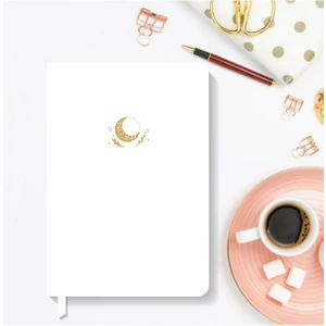 Akıllı Adam Yayınları Notebook Sert Kapak Noktalı Defter 13,5 x 20 cm Hardcover Notebook White