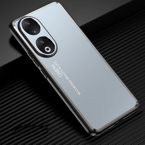 Lucky Power Honor 90 Için Buzlu Metal Kılıf (Yurt Dışından)