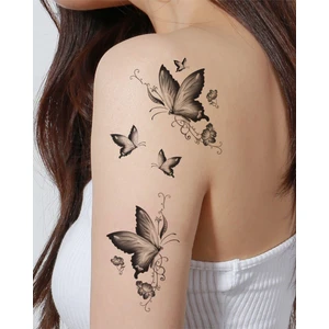 BP Tattoo Geçici Kelebek Dövmesi