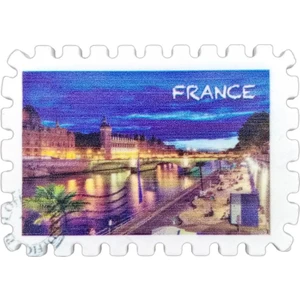 Dünyadan Hediyeler Fransa Temalı Pul Magnet