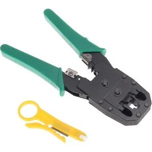 Speeduf Rj9 RJ12 RJ45 Sıkıcı Sıkma Network Pensesi Kablo Soyucu Set Cat5 Internet Ucu Çakma