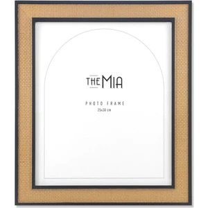 The Mia Retrato Fotoğraf Çerçevesi Siyah 30X25 cm