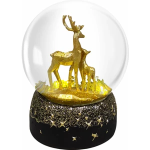 Karaca Home New Year Yılbaşı LED Işıklı Deer Kar Küresi