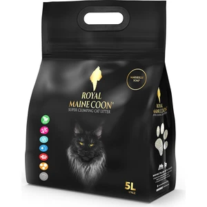Royal Maine Coon Süper Emiş Gücüne Sahip Marsilya Sabunu Kokulu Perlit Kedi Kumu 5 Litre