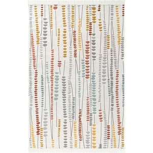Cool Halı Perla Pr 34 Renkli Kilim Çift Taraflı Pamuklu Banyo Balkon Kilimi Makinede Yıkanabilir Mutfak Kilimi