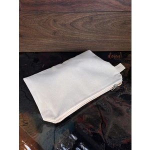 Desen Atölye Gabardin Clutch Çanta Pamuk 260GR. Punch Nakışı Boyamaya Uygun