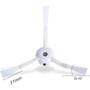 Roborock S7 / T8 / Q7 Max / Q7 Max + / S7MAXV Ultra * Plus / G10S / G10SPRO Robot Süpürge Için Yan Fırça (Yurt Dışından)