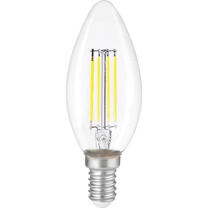 E14 LED FİLAMANLI RUSTIK AMPUL C35 ŞEFFAF DÜZ 6W 6500K Beyaz Işık ERD-93