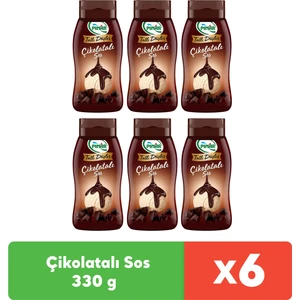 Çikolatalı Sos 330 gr x 6 Adet