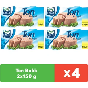 Ton Balık 2x150 g x 4 Adet
