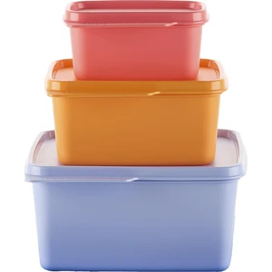 Kare Saklama 3'lü Set