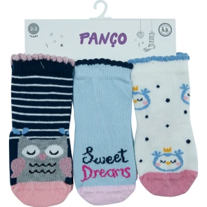 Kız Bebek 3'lü Soket Çorap Set