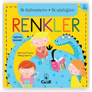 Ilk Kelimelerim Ilk Sözlüğüm - Renkler - Bebeklerde Erken Öğrenme, Keşfetme, Bilişsel Gelişim