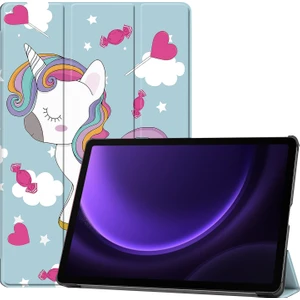 Samsung Galaxy Tab S9 Fe SM-X510 Için Otomatik Uyandırma Uyku Özellikli Darbeye Dayanıklı Tablet Kılıfı (Yurt Dışından)
