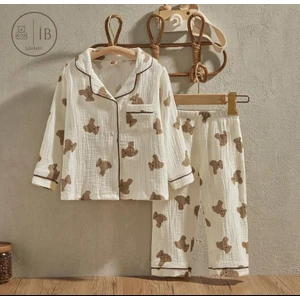 İlda Baby Çocuk Müslin Alt-Üst Takım Pijama