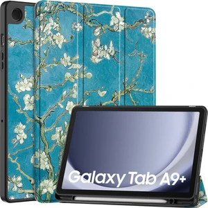 Samsung Galaxy Tab A9 Plus 2023 Için Otomatik Uyandırma Uyku Özellikli Darbeye Dayanıklı Tablet Kılıfı (Yurt Dışından)