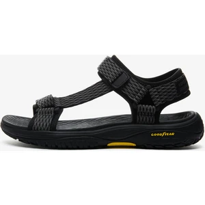 Lomell - Rip Tide Erkek Siyah Sandalet 204351 Bkgy
