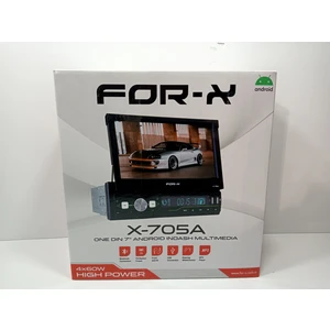 Android Indash Teyp – For-X X-705A Indash Ekranlı Teyp – Park Kamerası Hediyeli